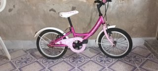 Bicicleta infantil B-Pro rosa 16