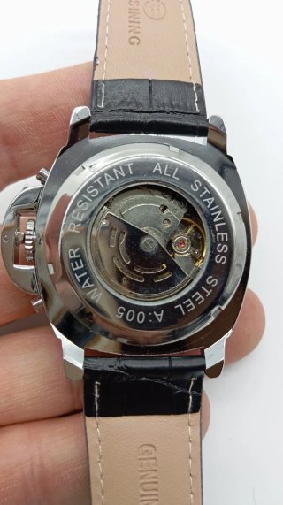 Orologio automatico FORSINING nero/argento