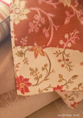 Juego cortinas y visillos para 2 ventanas