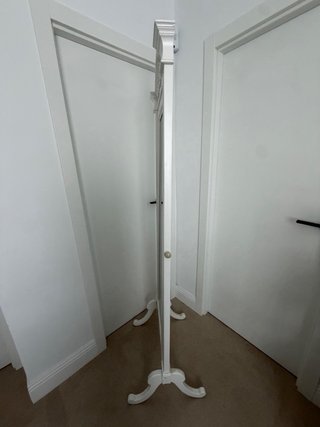 Espejo de pie madera blanco