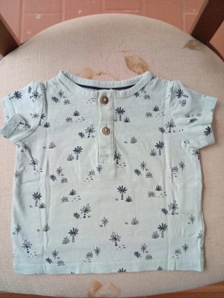 Lote 3 Camisetas y 2 Polos Bebé Estampado