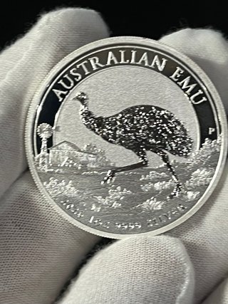 Moneda Plata Emu Australiano 2026 1oz 9999