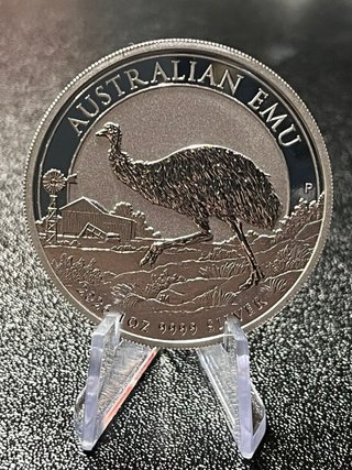 Moneda Plata Emu Australiano 2026 1oz 9999