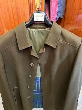 Chaqueta Invierno Hombre Talla 58 Verde