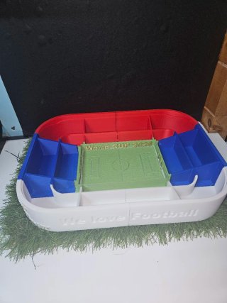 Bandeja Campo de Fútbol para Snacks