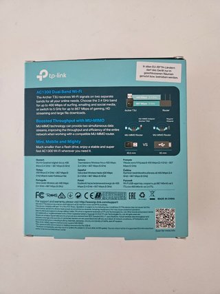 Adaptador WiFi USB TP-Link AC1300