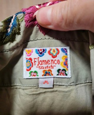 Blusa Flamenco bordada