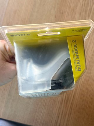 Mando DualShock 2 Satin Silver PS2 nuevo
