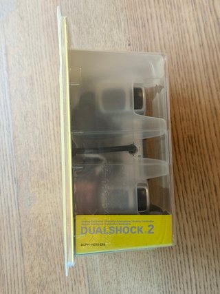 Mando DualShock 2 Satin Silver PS2 nuevo
