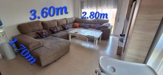 Sofá 6 plazas modular en forma de U NUEVO!