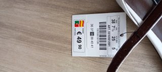 Sandalias Zara Blancas Talla 38