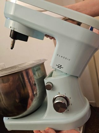 Batidora de cocina azul