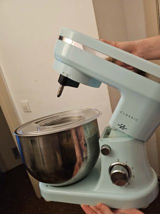 Batidora de cocina azul