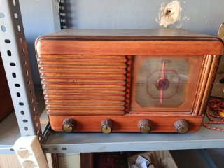 Conjunto de radios antiguas