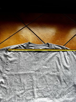 Obey “Paint It Black” Tee Grey – Vintage -taglia M