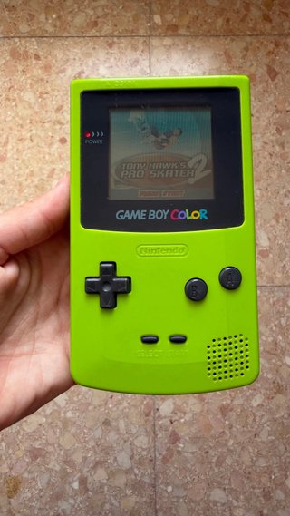 Game Boy Color Verde Nintendo + Juego