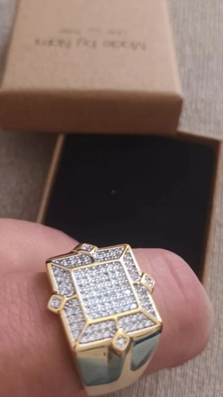 Anillo Acero Inoxidable Nami Dorado y Plateado