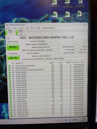 Disco Duro SSD WD 500GB SATA