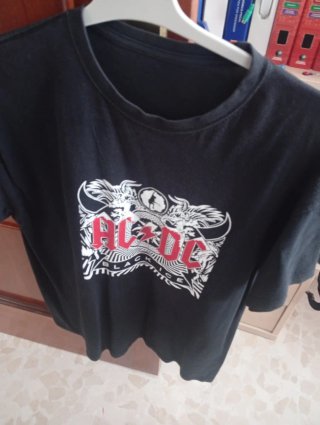 Camiseta AC/DC Black Ice