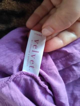 Camiseta sin mangas Velvet Talla S