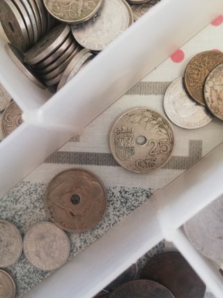 Lote monedas antiguas España