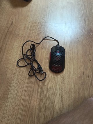 HyperX Pulsefire Haste Ratón Gaming Negro/Rojo