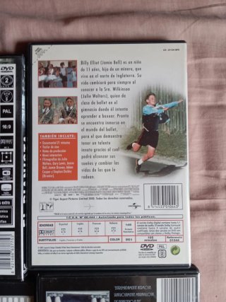 Lote 4 Películas DVD: El Pianista, Billy Elliot, E