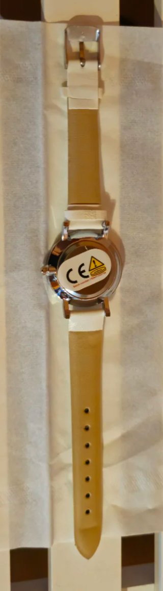 Conjunto Reloj blanco y pulsera