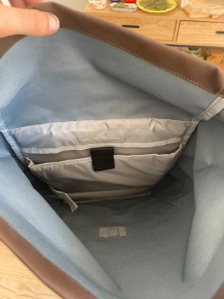 Mochila Quiksilver 20L Negra y Marrón