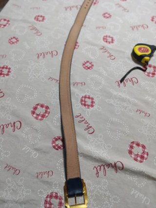 Cintura 90 cm con fibbia dorata