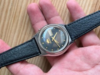 Reloj Orient Automático Vintage Esfera Verde