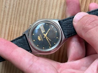 Reloj Orient Automático Vintage Esfera Verde