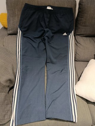 Pantalón chándal Adidas azul talla XXL