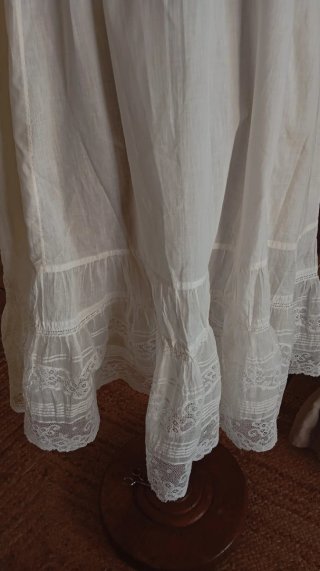 Vestido antiguo Victoriano.
