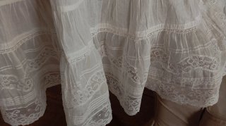 Vestido antiguo Victoriano.