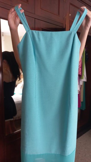 Vestido azul turquesa nuevo