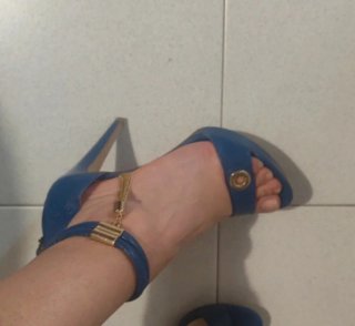 Sandali Liu Jo Blu e Oro