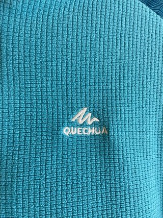 Sudadera Quechua Azul y Turquesa