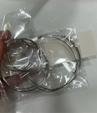 Aros plateados