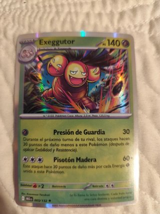 Carta Pokémon Exeggutor