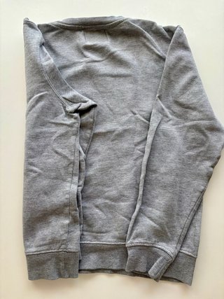 Sudadera básica gris Lefties