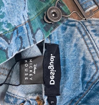 Peto vaquero Desigual x Mickey Mouse