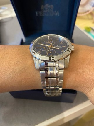 Orologio Festina Day Date F16606 Uomo Blu
