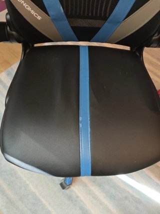 Silla Gaming Songmics Negra y Azul