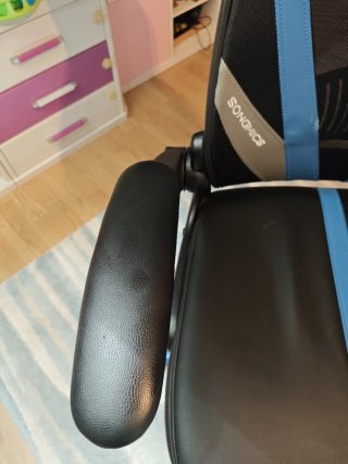 Silla Gaming Songmics Negra y Azul