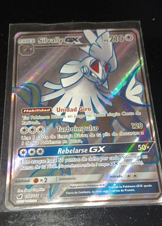 Carta Pokémon Silvally GX 2017