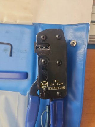 Alicates Crimpado HARTING 0,14-2,5mm²