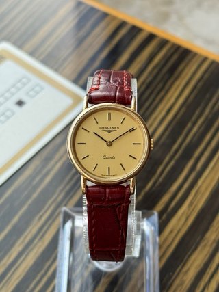 Reloj Longines Quartz Dorado Mujer