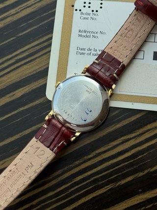 Reloj Longines Quartz Dorado Mujer