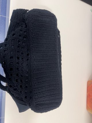 Bolso de playa de crochet